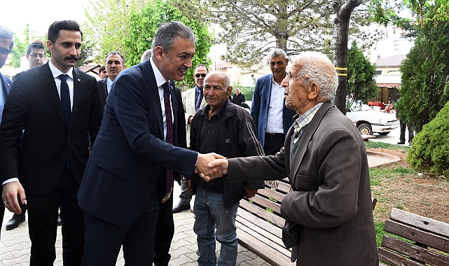 Vali Akkoyun Kazımkarabekir ilçesini ziyaret etti