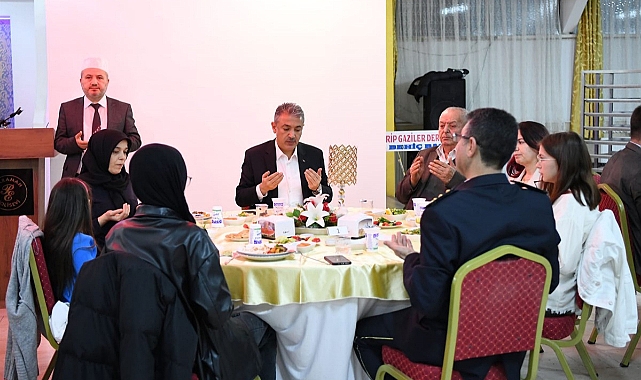 Vali Akkoyun Şehit Aileleri ve Gazilerle Bir araya Geldi