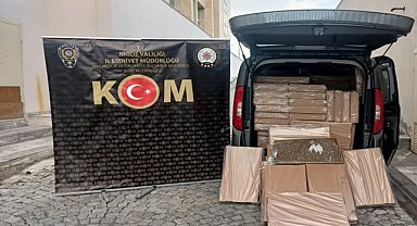 375 bin dolu makaron ele geçirildi