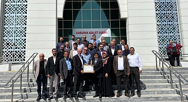 AK Parti Karaman Milletvekili Sağlam mazbatasını aldı