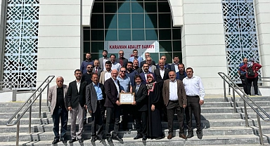 AK Parti Karaman Milletvekili Sağlam mazbatasını aldı