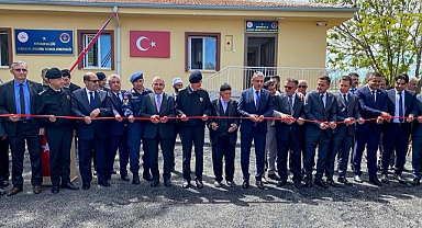 Akçaşehir Jandarma Karakolu Hizmet Binası açıldı