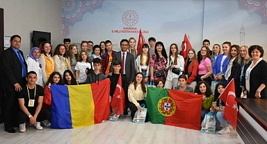 Çalışkan, Avrupalı Eğitimci ve Öğrencileri Ağırladı