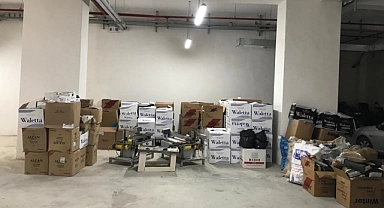 Kaçak sigara operasyonunda baba ile 2 oğlu tutuklandı