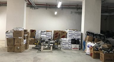 Kaçak sigara operasyonunda baba ile 2 oğlu tutuklandı