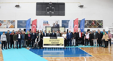 Karaman’da 55 Spor Kulübüne 1 milyon 470 bin TL’lik nakdi yardım yapıldı