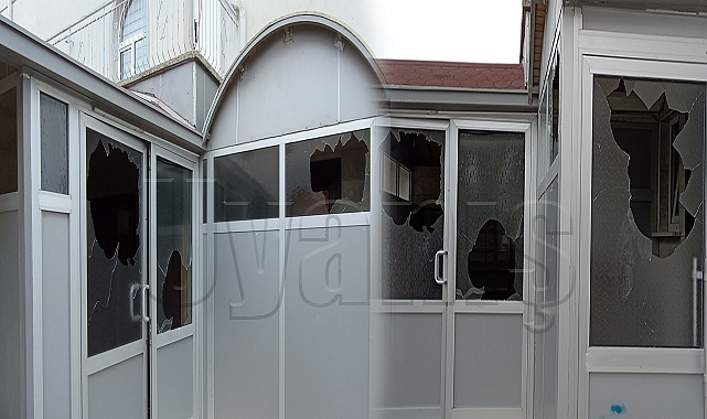 Karaman'da Emir Musa Camisine Taşlı Saldırı