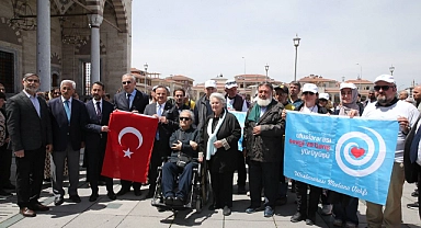 Karaman'dan başlayan Barış Yürüyüşü Konya'da sona erdi 
