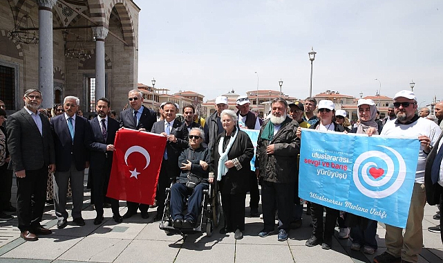 Karaman'dan başlayan Barış Yürüyüşü Konya'da sona erdi 