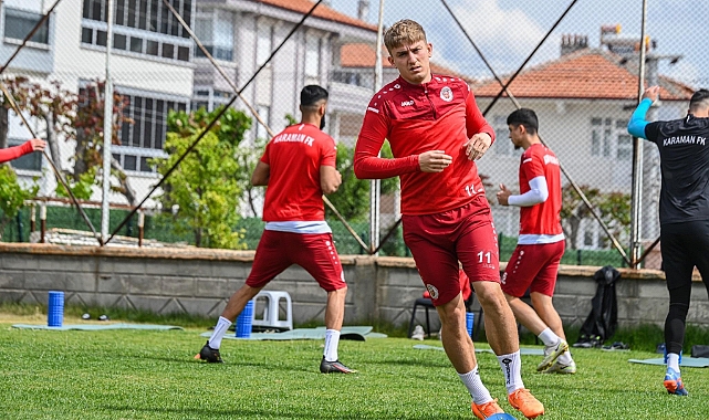 Karaman FK, Ayvalıkgücü Belediyespor maçı hazırlıklarına başladı