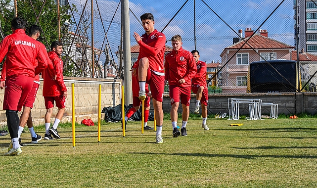 Karaman FK, Ofspor Maçı Hazırlıklarını Sürdürüyor