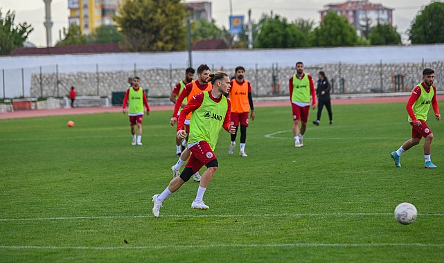 Karaman FK, Orduspor maçı hazırlıklarını sürdürüyor