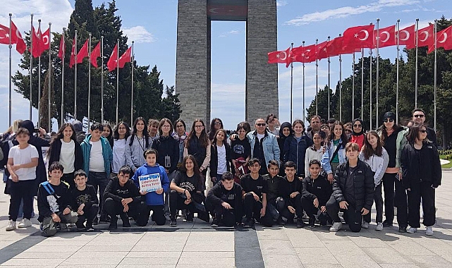 Karamanlı Öğrenciler Çanakkale'yi Gezdi