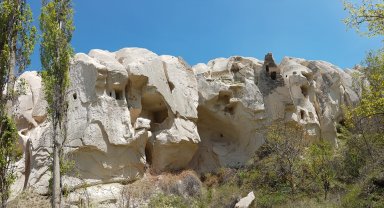 Kayalıklarda mahsur kalan köpek itfaiye ekiplerince kurtarıldı