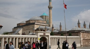 Mevlana Müzesi'ni 5 ayda 1 milyon 200 bin ziyaretçi gezdi