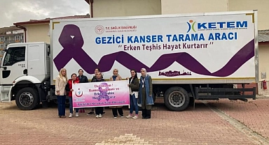 Mobil KETEM Tırı Sarıveliler İlçesinde