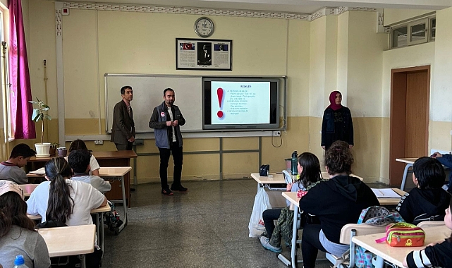 Okullarda gıda güvenliği eğitimi verildi