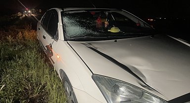 Otomobilin çarptığı yaya öldü