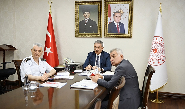 Seçim Güvenliği, Terör, Uyuşturucu ve Kaçak Göç İle Mücadele Konuları Değerlendirildi