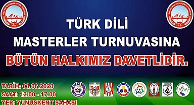 Türk Dili Masterler turnuvası 3 Haziran'da yapılacak