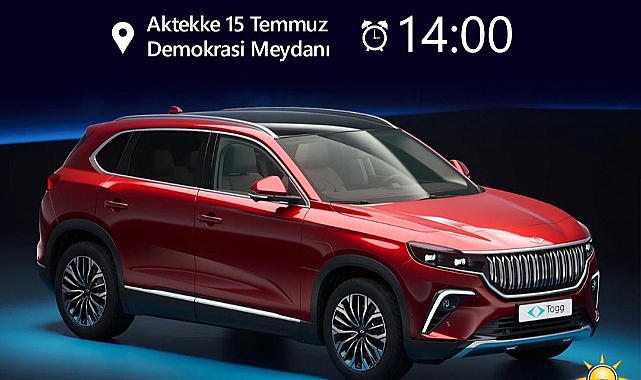 Türkiye'nin Yerli Otomobili TOGG Yarın Karaman’da