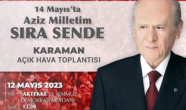 Ünüvar'dan tüm Karamanlılara davet