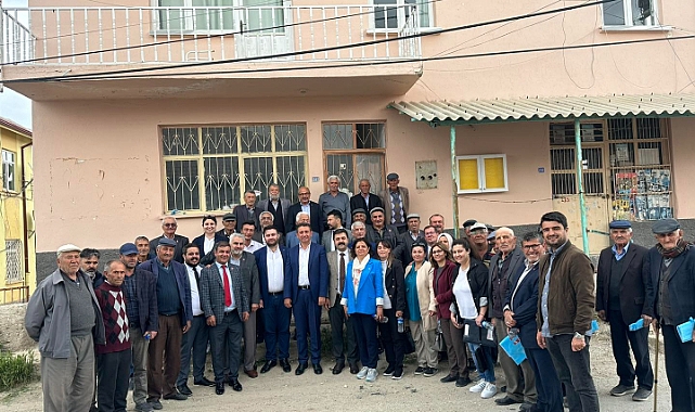 Ünver; “Köylerde Tarımı Ayağa Kaldıracağız”