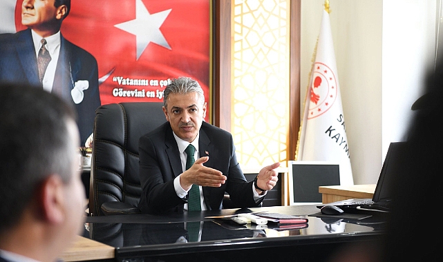 Vali Akkoyun Sarıveliler  İlçesini  Ziyaret Etti