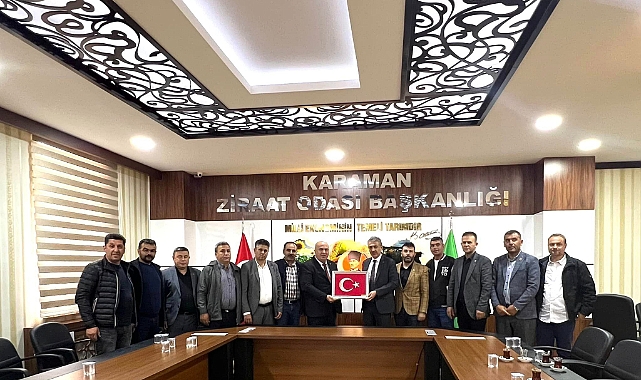 Vali Akkoyun Ziraat Odasını Ziyaret Etti