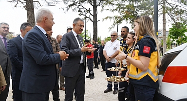 Vali Tuncay Akkoyun Acil Sağlık Hizmetleri İstasyonunda İncelemelerde Bulundu