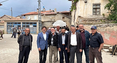 Vekil Sağlam, ilk ziyaretini köyüne yaptı