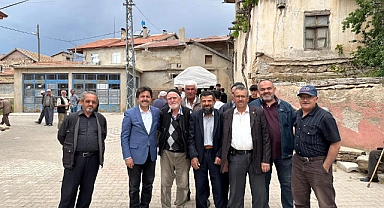 Vekil Sağlam, ilk ziyaretini köyüne yaptı
