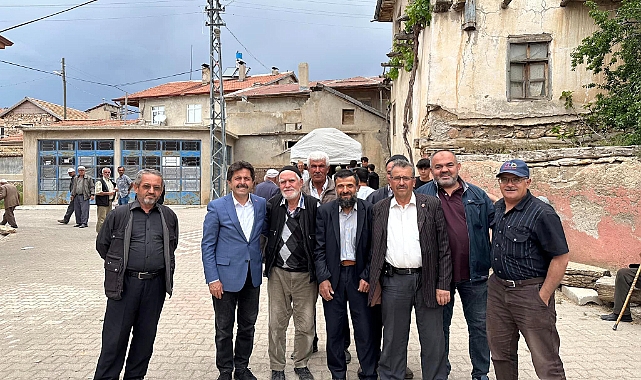 Vekil Sağlam, ilk ziyaretini köyüne yaptı