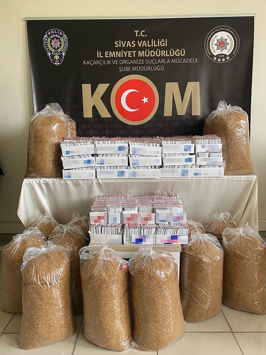 35 bin 300 dolu makaron ele geçirildi