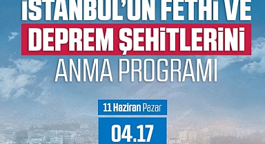 AGD'den İstanbul'un Fethi ve Deprem Şehitlerini Anma Programı