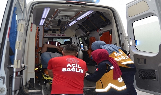 Bir kişi tartıştığı damadını bıçakladı yaraladı