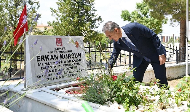 Bu bayramda şehitlerimiz unutulmadı