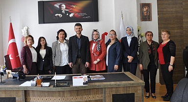 Ermenek Belediyesi Kadın Meclisinden Başkan Mustafa Bozcu’ya Ziyaret