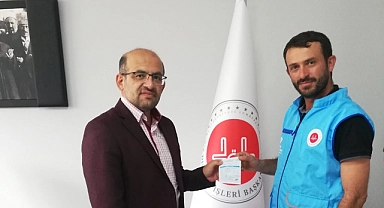 İlçe Müftüsü Demirci, kurban bağışında bulundu