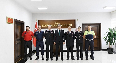 Jandarma’dan Vali Akkoyun’a ziyaret