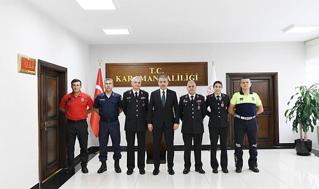 Jandarma’dan Vali Akkoyun’a ziyaret