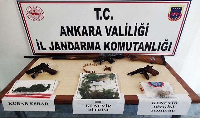 Jandarma ekiplerince düzenlenen uyuşturucu operasyonunda 6 kişi yakalandı