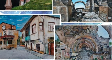 Kadın Ressamların Gözünden Karaman Evleri ve Binbir Kilise