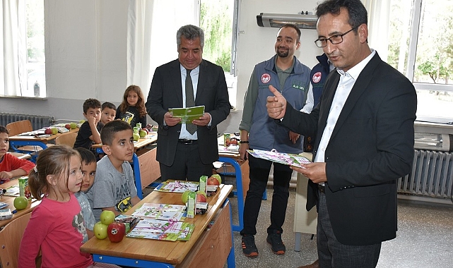 Kahraman Sebze ve Meyveler Minik Öğrencilere Tanıtıldı