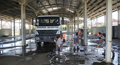 Karaman Belediyesi Bayram Hazırlıklarını Tamamladı