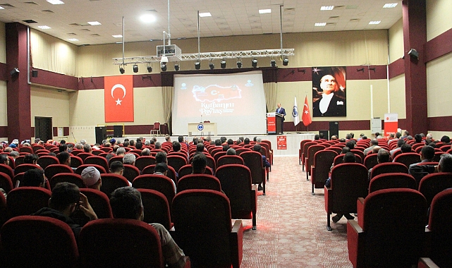 Karaman’da Vekalet Yoluyla Kurban tanıtımı toplantısı gerçekleştirildi