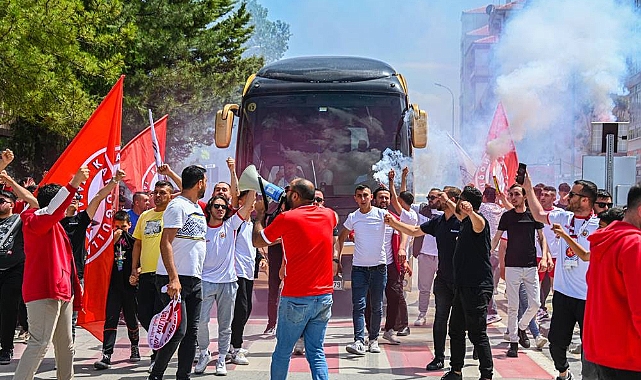 Karaman FK - Orduspor maçı öncesi konvoy yapıldı