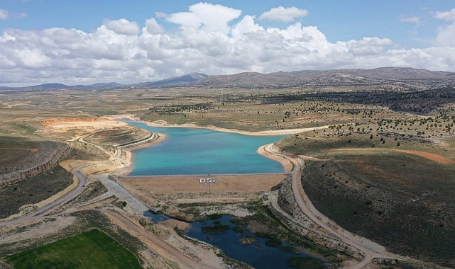 Karaman Merkez Taşkale Göleti ve Sulaması İnşaatında Çalışmalar Tamamlandı HEDEF KARAMAN'DA EN KALİTELİ ÜRETİM