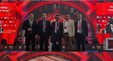 Karaman Ticaret Borsası TOBB 79.Genel Kuruluna Katıldı