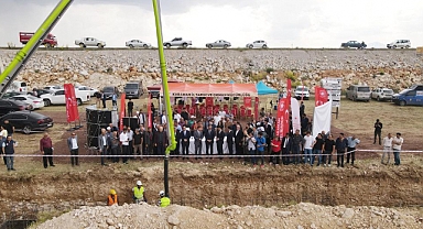 KOP Elma Sınıflandırma ve Paketleme Tesisinin temeli atıldı